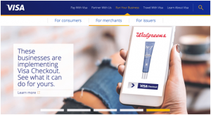 On number seventh comes Visa Checkout